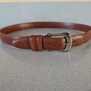 Coach British Tan Leather Belt